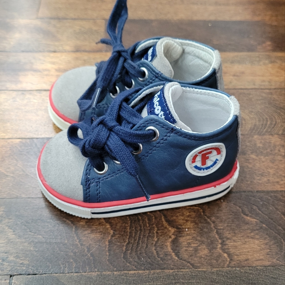 Falcotto leather toddler shoes